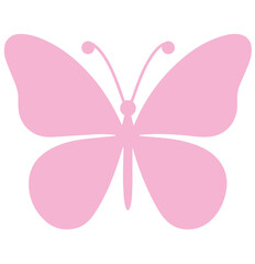 simple elegant butterfly - layered cut file - spring clip art