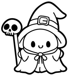 cute simple necromancer