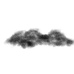 Dark and overcast clouds covering the sky, creating a dramatic and moody atmosphere.