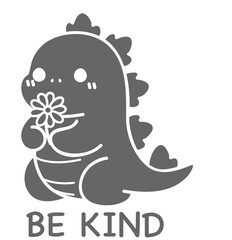 cute cartoon be king dragon - layered cut file - 