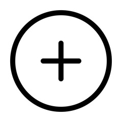 Plus outline icon