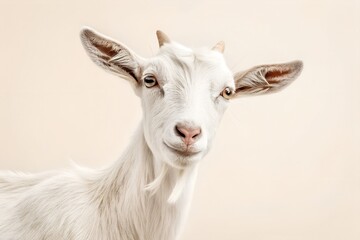 Fototapeta premium portrait of a goat