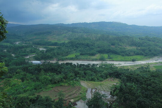 landscape with river