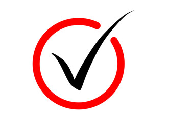 A bold red circle incomplete shape conveying digital loading with dark on transparent background