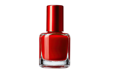 Red nail polish bottle (4)
