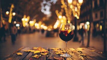 Fruit-infused wine drink for summer event promotions