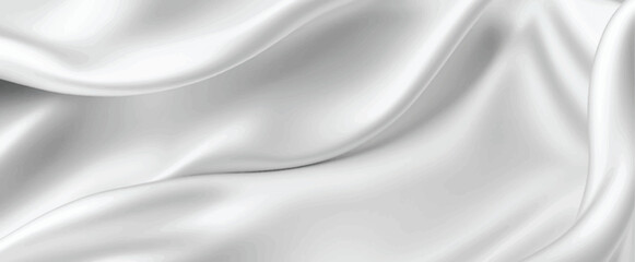 Light dropped elegant silk fabric background. Textile texture. Vector illustration	