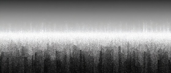Abstract grayscale landscape with a gradient from white to dark gray