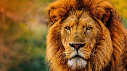 Fototapeta premium Fun and Furry: Playful Lion Illustrations for Wildlife Art