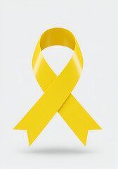 Yellow ribbon, for the yellow September campaign
