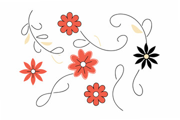 vector floral background