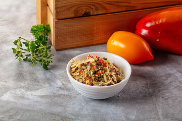 Dry vegetables seasoning for cooking