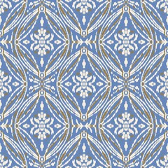  Ikat Seamless Pattern • Bohemian Textile Design • Traditional Fabric Texture • Digital Background for Print and Crafts