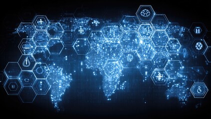 Global health network overlay
