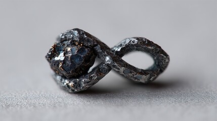 Cosmic mineral on endless percentage geometry for tech posters and educational materials