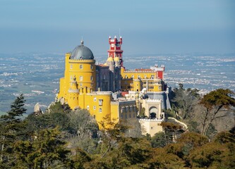 National Palace Pena, Cultural Landscape Sintra, Sintra, Portugal
