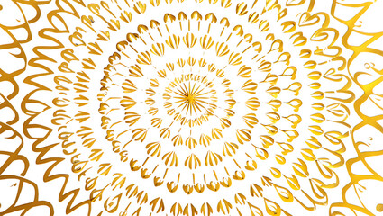 Golden color abstract design, pattern design
