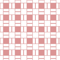 Fototapeta premium Seamless geometric rectangle pattern with modern abstract style, perfect for backgrounds, wallpapers, packaging, fabric prints, and digital designs. The rectangular blocks create a clean, minimal, and
