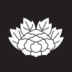 家紋　牡丹