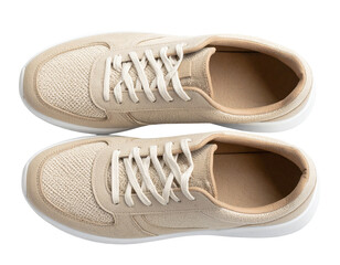  “Linen slip-ons Lace-Up Anti-Static Sneakers with Mesh Fabric Design”.