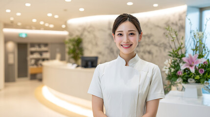 美容クリニックの受付01