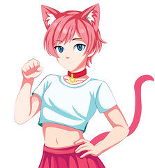 Femboy mascot 