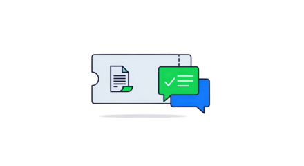 Document Approved with Chat Bubbles document approval checkmark chat bubbles communication agreement confirmation message information paper