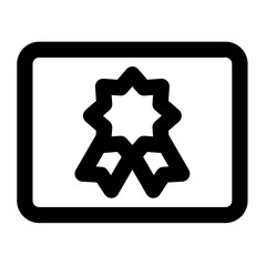 Award Certificate Icon: Achievement, Success, and Recognition