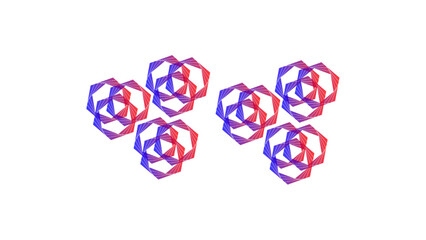 abstract colorful geometric shapes