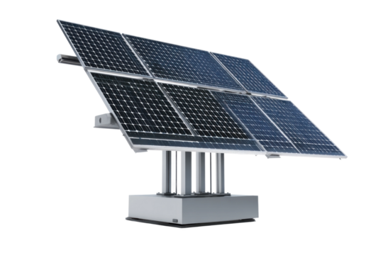 Solar panel installation urban area technology image clear sky