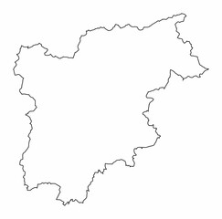Trentino-Alto Adige outline map