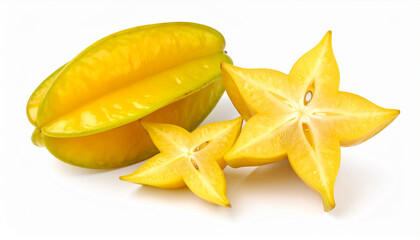 Fototapeta premium Star fruitfruit isolated on white background