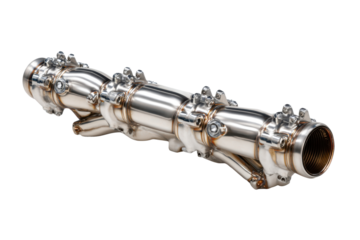 Manufacturing process of metal pipes industrial workshop product image