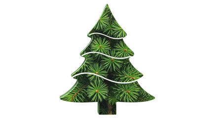 Isolated christmas tree
