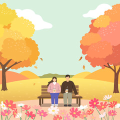 Autumn Sale Illustration