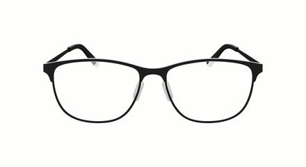 Stylish Black Frame Prescription Eyeglasses with Clear Lenses for Vision Correction and Fashion Accessories for Everyday Wear