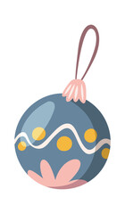 Christmas ball hanging ornament design