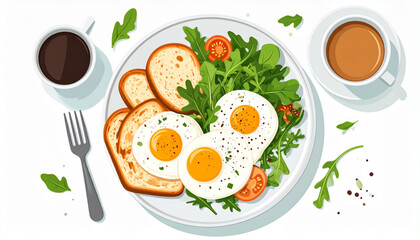 Gourmet Brunch Plate