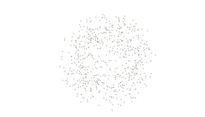 Big data visualization background.Abstract technology