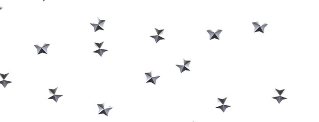 Cosmic Overture: Step Into the Allure of a 3D Gold Stars Rainfall