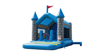 Isolated Bouncy Castle
