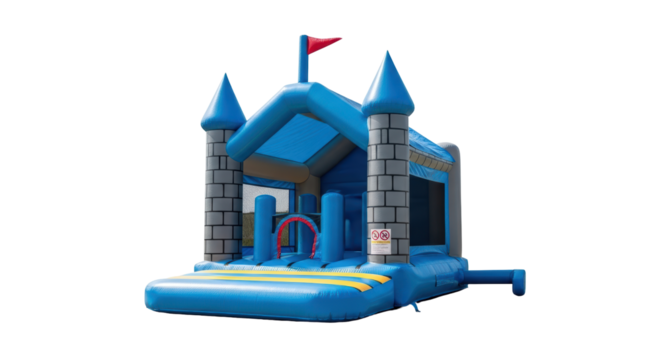 Isolated Bouncy Castle
