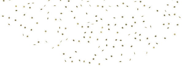 Twinkling Christmas Trail: Exquisite 3D Illustration of Falling Festive Starry Traces