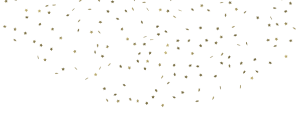 Twinkling Christmas Trail: Exquisite 3D Illustration of Falling Festive Starry Traces