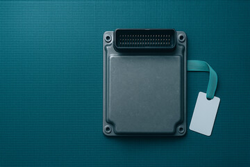 Technological Marvel: The modern tech device, with its intricate details, rests gracefully, a testament to innovation.