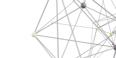 Stock photo of an abstract network. Ideal for technology, connection, and communication concepts.