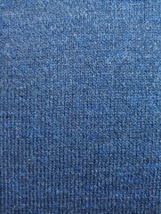 Knitted Wool, Woven, Cloth, Background, Fabric, Cotton Texture, Blue Color
