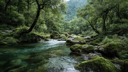 Lush mountain stream (1)