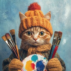 If a cat was a painter