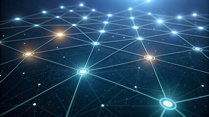 A celestial constellation of glowing stem cells against deep blue, symbolizing medical innovation.